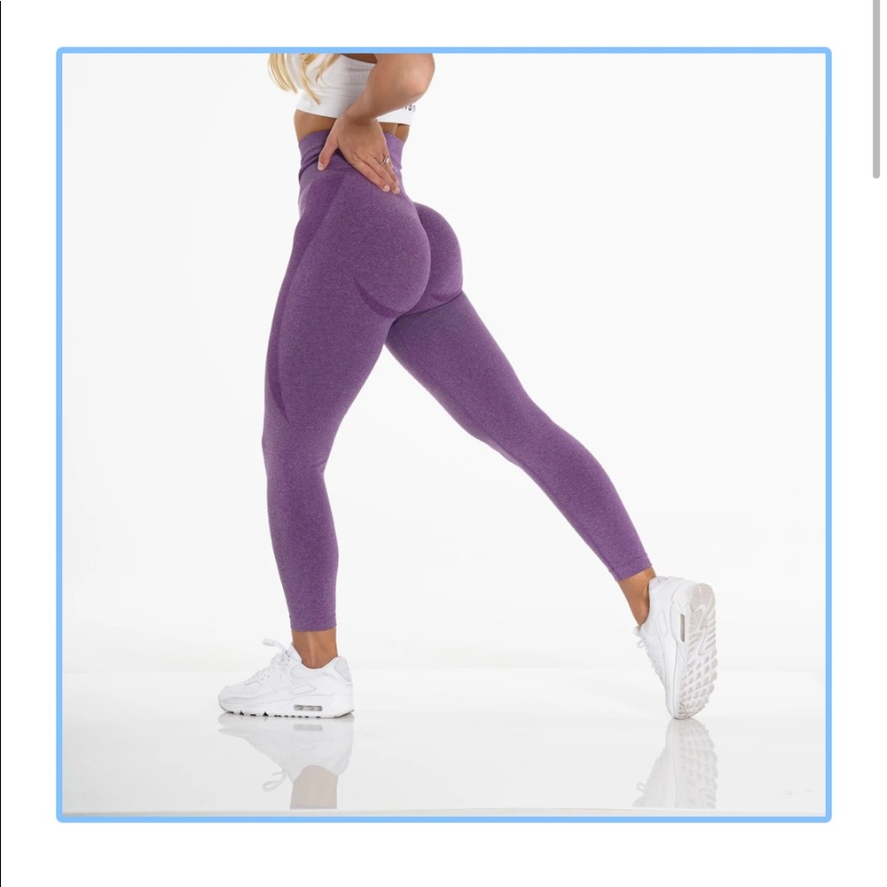 Nvgtn contour seamless leggings violet